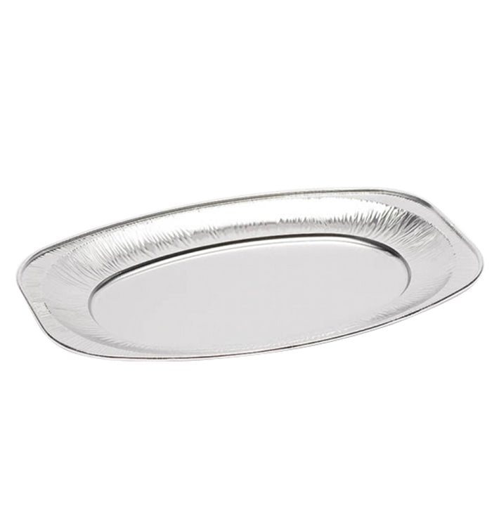 Bandeja Oval de Aluminio 870ml (10 Unidades)