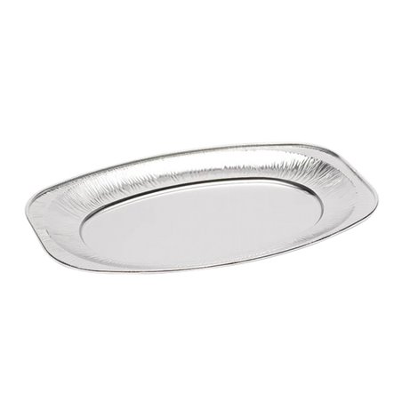 Bandeja Oval de Aluminio 870ml (10 Unidades)