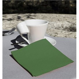 Guardanapos Papel Microdot Verde 20x20cm (100 Uds)