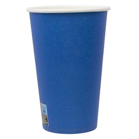 Copo de cartão “Colours” Azul 600ml Ø9,4cm (320 Uds)