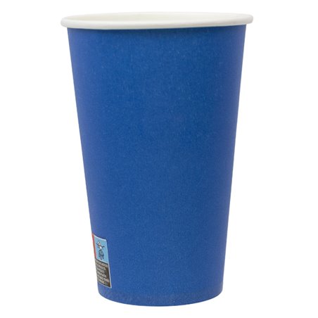 Copo de cartão “Colours” Azul 600ml Ø9,4cm (320 Uds)