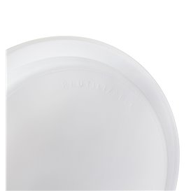 Prato Reutilizável PS Raso Branco 22cm (550Uds)