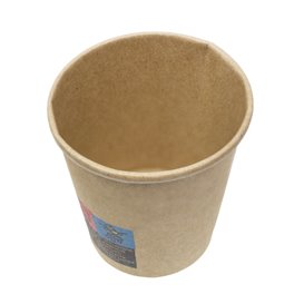 Copos de Cartão 3Oz/100ml Kraft-Kraft Ø5,8cm (1.500 Uds)