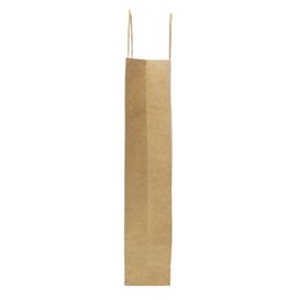 Saco Papel Kraft porta Garrafas 18+8x39cm (300 Uds)