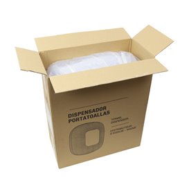 Dispensador Toalhas Policarbonato Star Branco (1 Ud)