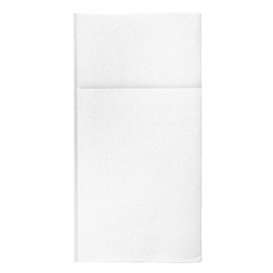 Guardanapo Canguru de Papel  Ponta-Ponta 40x40cm Branco (30 Uds)