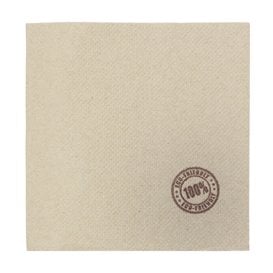 Guardanapos Cocktail de Papel Eco Ponta-Ponta 20x20cm 2C (100 Uds)