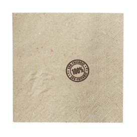 Guardanapos Cocktail de Papel Eco com Rebordo 20x20cm 2C (3.200 Uds)