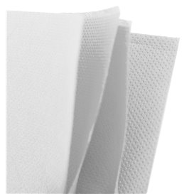 Guardanapos Cocktail de Papel Ponta-Ponta 20x20cm Branco (100 Uds)