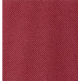 Guardanapos de Papel Ponta-Ponta 40x40cm 2C Bordeaux (50 Uds)