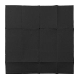 Guardanapo Canguru de Papel  Ponta-Ponta 40x40cm Preto (480 Uds)