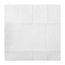 Guardanapo Canguru de Papel  Ponta-Ponta 40x40cm Branco (30 Uds)