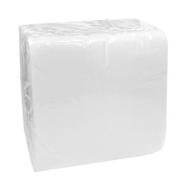 Guardanapos de Papel com Rebordo 40x40cm1C Branco (9.600 Uds)