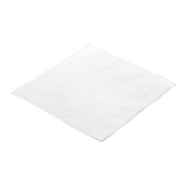 Guardanapos de Papel com Rebordo 40x40cm1C Branco (9.600 Uds)