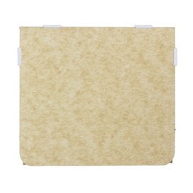 Caixa de Cartão Kraft Pastelaria Branca 17,5x11,5x4,7cm 250g (20 Uds)