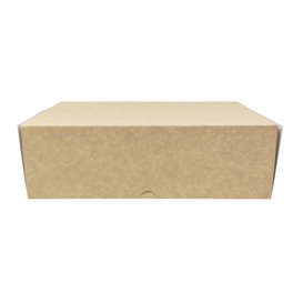 Caixa de Cartão Kraft Pastelaria Branca 25,8x18,9x8cm 2kg (20 Uds)