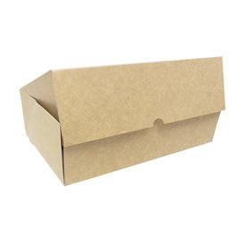 Caixa de Cartão Kraft Pastelaria Branca 25,8x18,9x8cm 2kg (20 Uds)