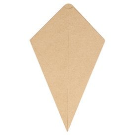 Cone de Papel Kraft 19,5cm 100g (500 Uds)