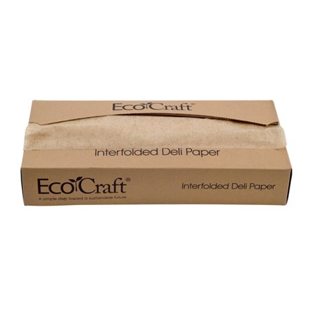 Papel Envolvente Antigordura Kraft em Dispensador 30,8x27cm (6.000 Uds)