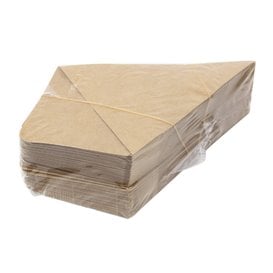 Cone de Papel Kraft 19,5cm 100g (500 Uds)