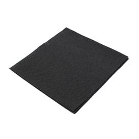 Guardanapos Airlaid Preto 40x40cm (800 Uds)