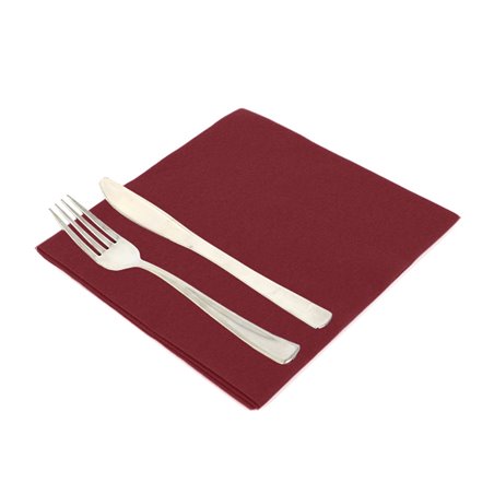 Guardanapos Airlaid Bordo 40x40cm (600 Uds)