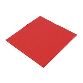 Guardanapos Airlaid Vermelho 40x40cm (50 Uds)