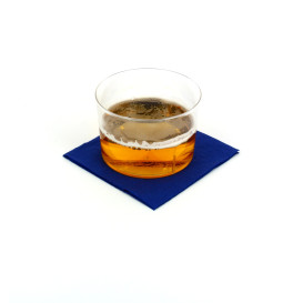 Guardanapos Papel Cocktail Azul 20x20cm (100 Uds)