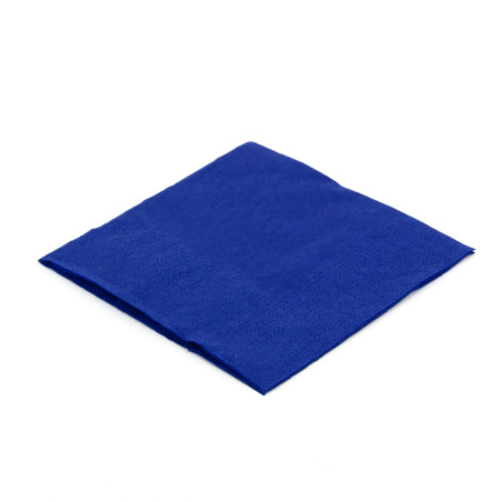 Guardanapos Cocktail de Papel 20x20cm Azul (100 Uds)