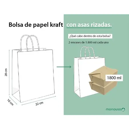 Descobre os nossos sacos take away