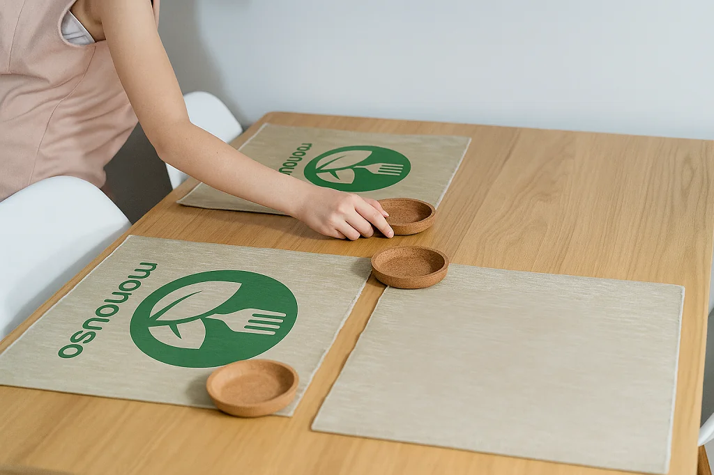 Oferta de modelos de individuais de mesa personalizados